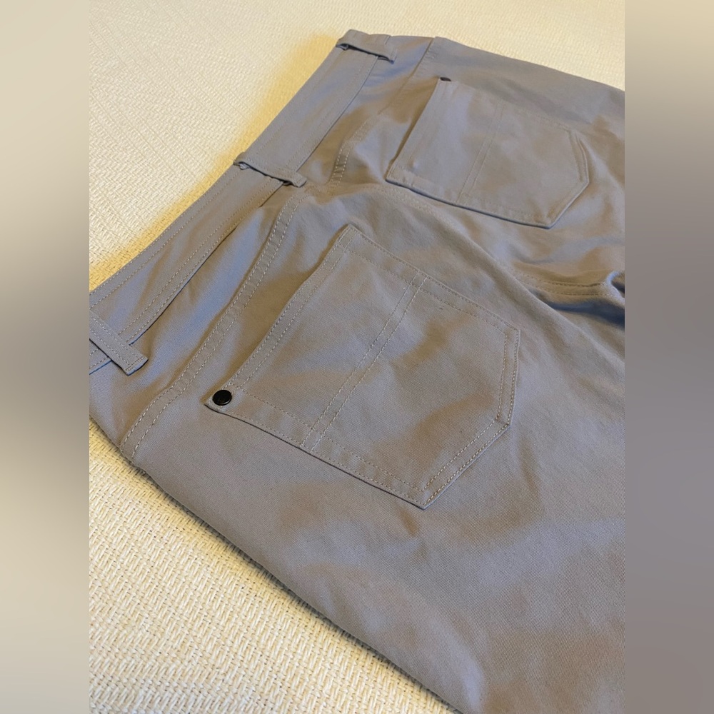 Like New Western Rise Hybrid Hike/Dress Pant in Gray size 32 Waist - Picture 6 of 6